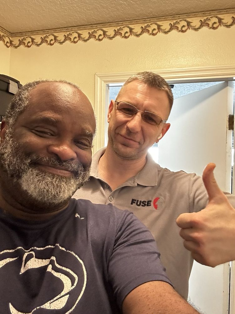 Fuse Tech with a client