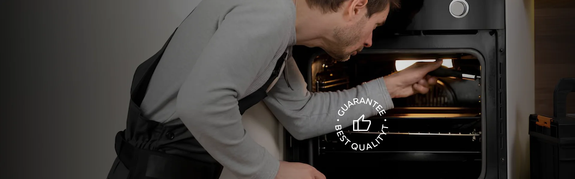 technician during apprialce repair process